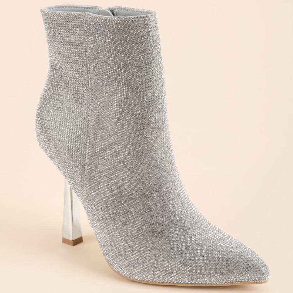 Madden Girl Zavier Glitter stilleto Boots
